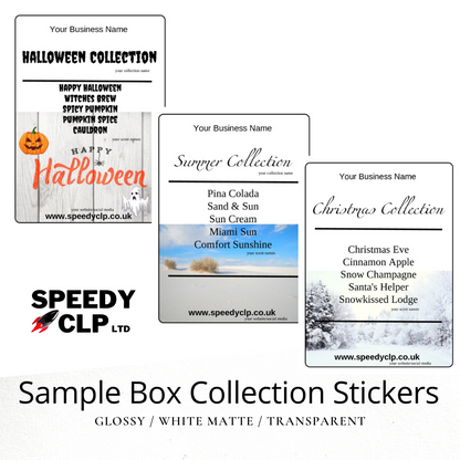 Sample Box Collection Stickers